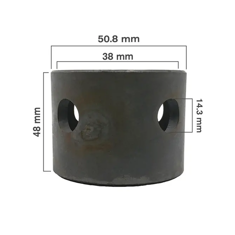 1 1/2" Mounting Pipe for 2,000 LB Jack-zoom-