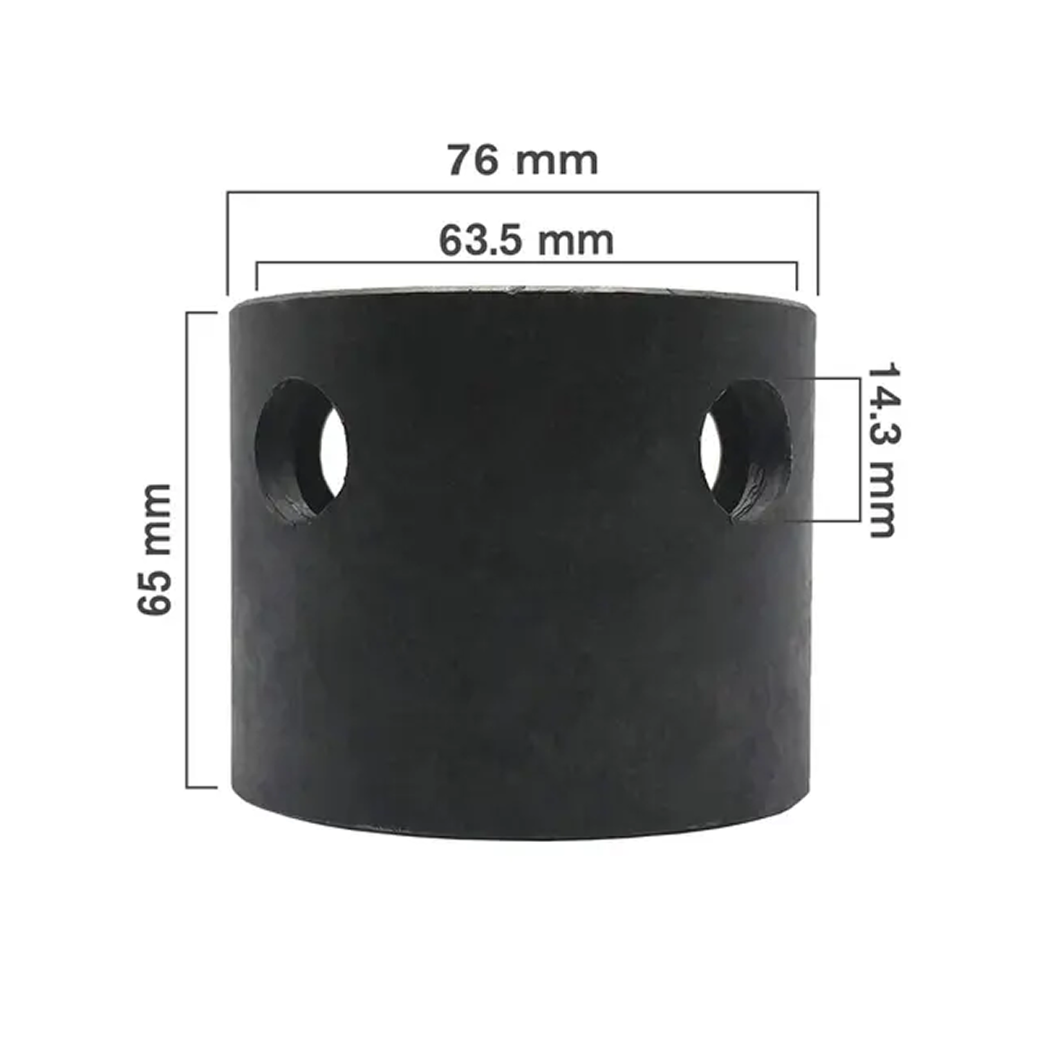 2 1/2" Mounting Pipe for 5,000 LB Jack-1