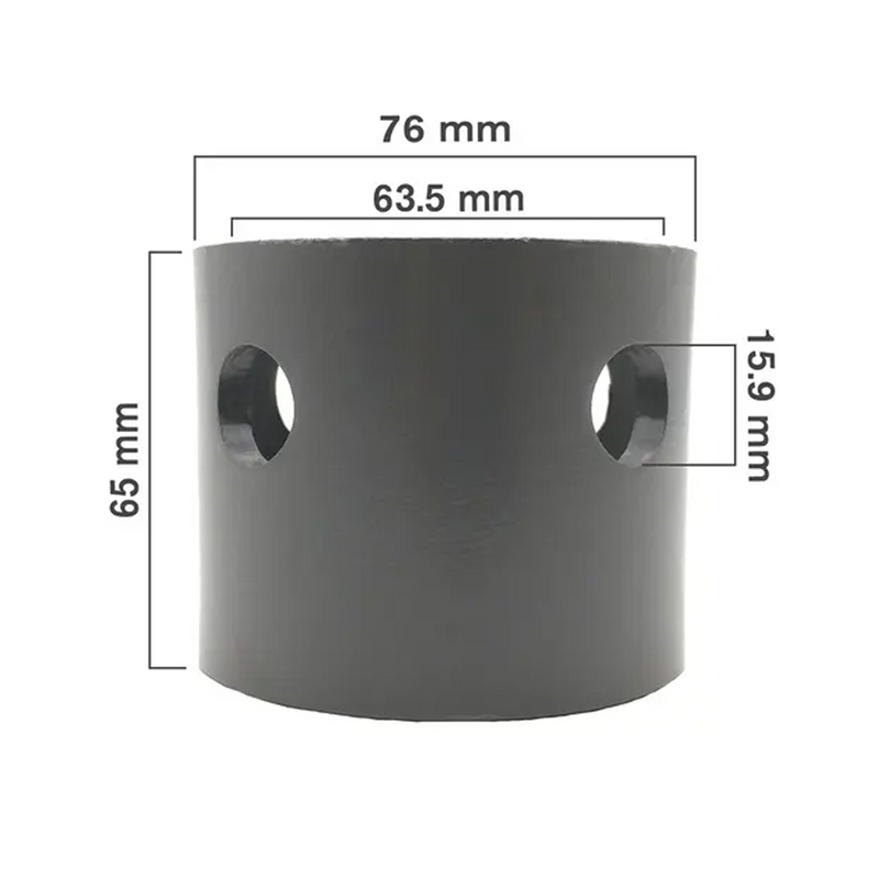 2 1/2" Mounting Pipe for 5,000 LB Jack-zoom-