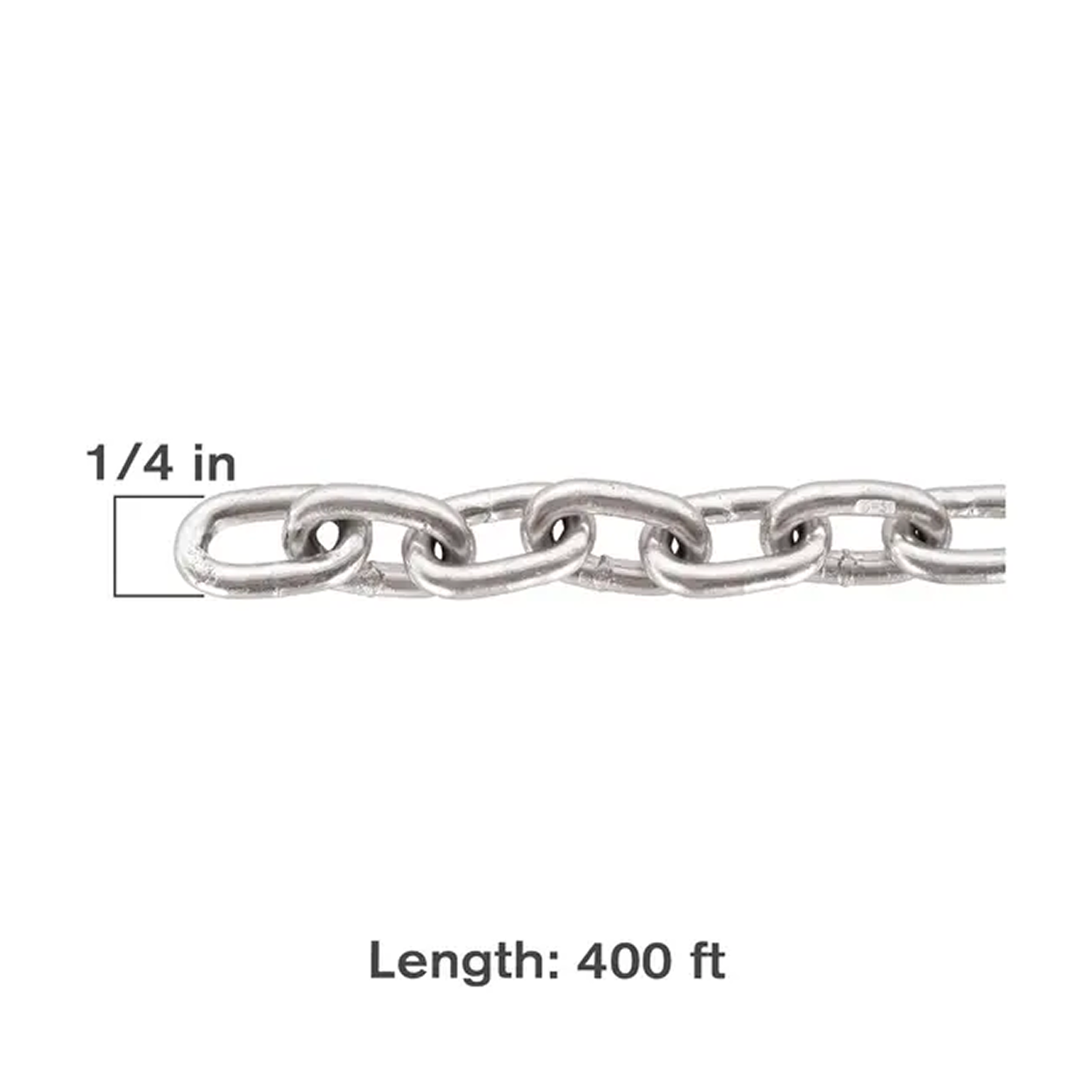 400' x 1/4" G70 Bulk Chain-1