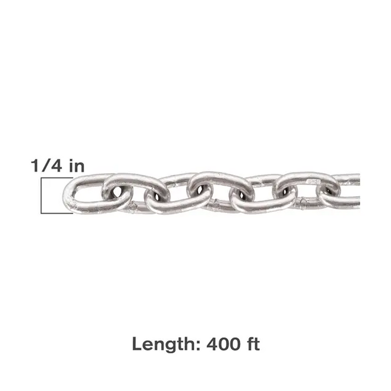 400' x 1/4" G70 Bulk Chain-zoom-