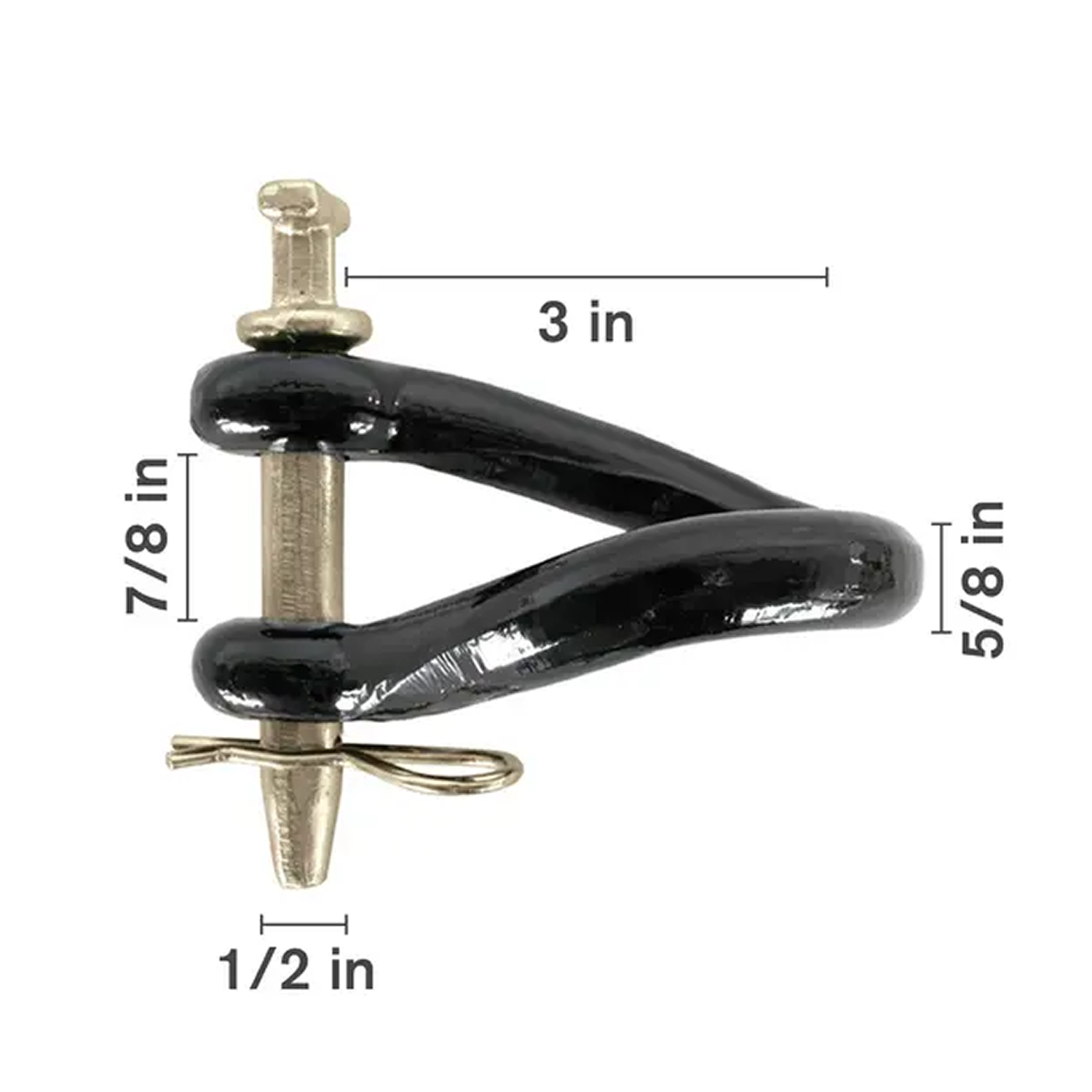Twisted Clevis 5/8" 6000 lb – 64.200.058-1
