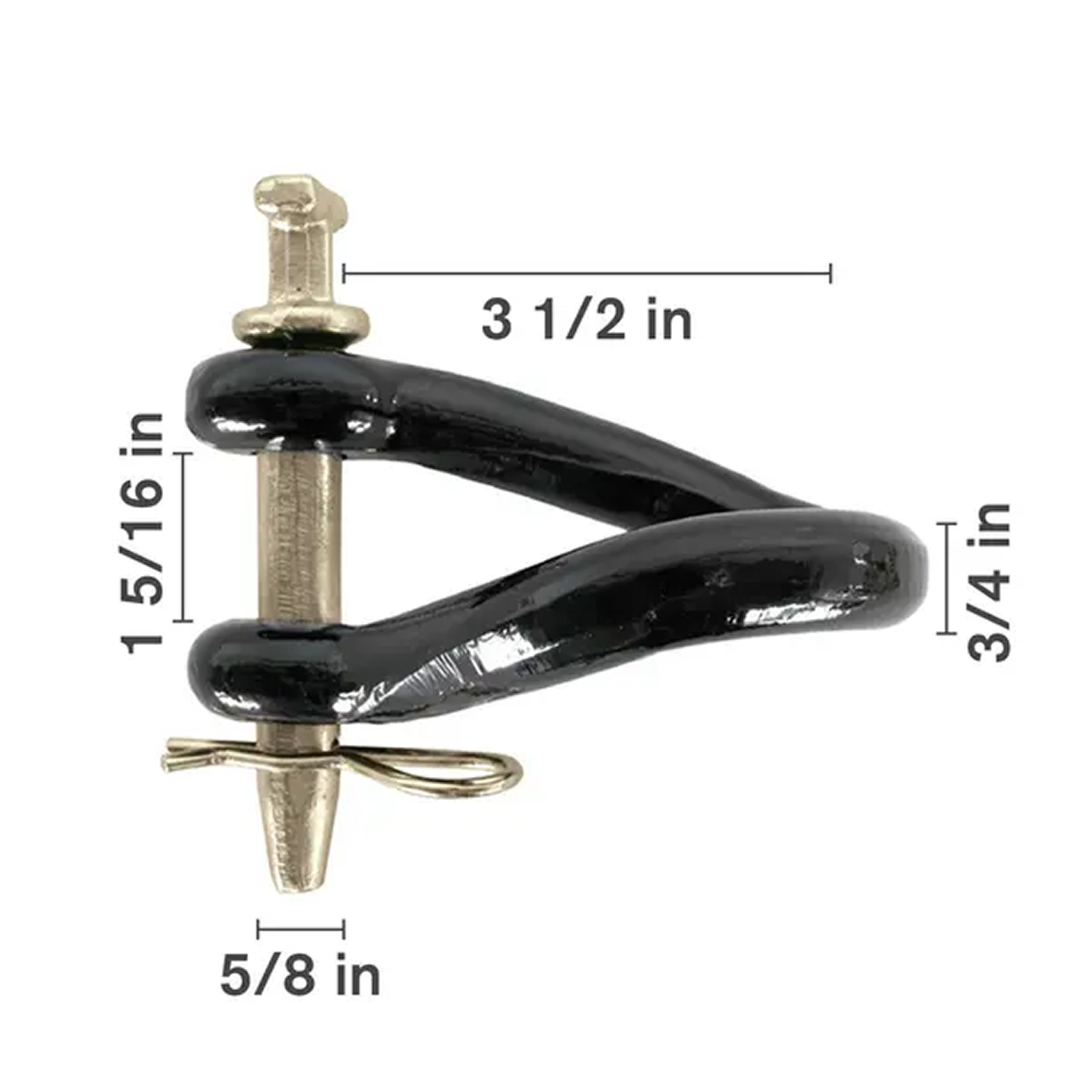 Twisted Clevis 3/4" 12000 lb – 64.200.075