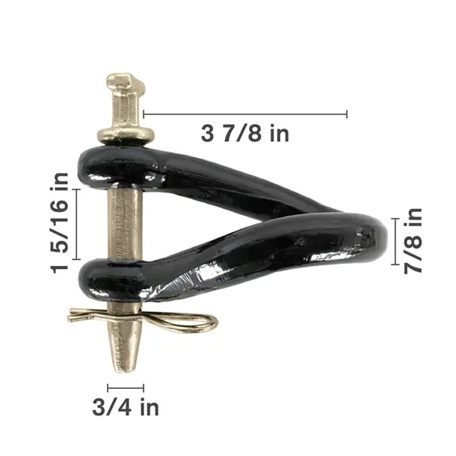 Twisted Clevis 7/8" 16000 lb – 64.200.078