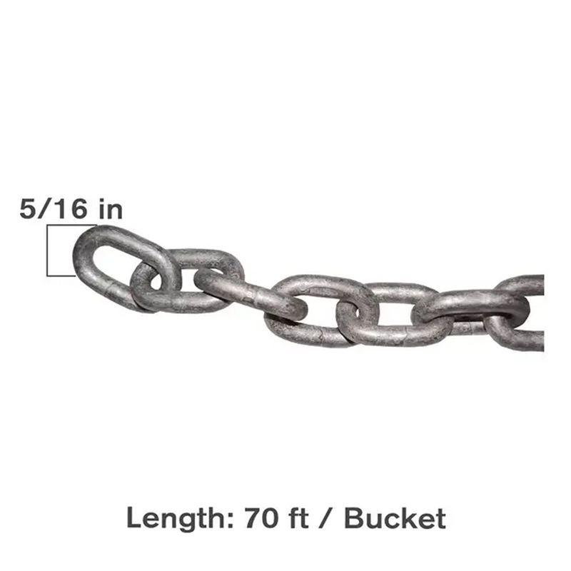 70' x 5/16" G30 Bulk Chain-zoom-