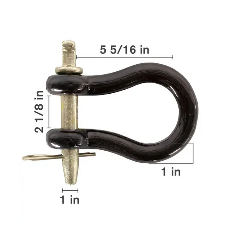 Forged Straight Clevis 1" 25000 lb – 64.300.001-zoom-