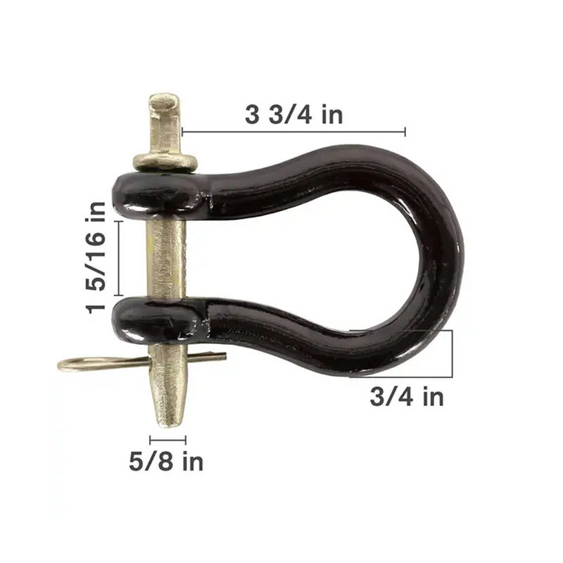 Forged Straight Clevis 3/4" 12000 lb – 64.300.075-zoom-