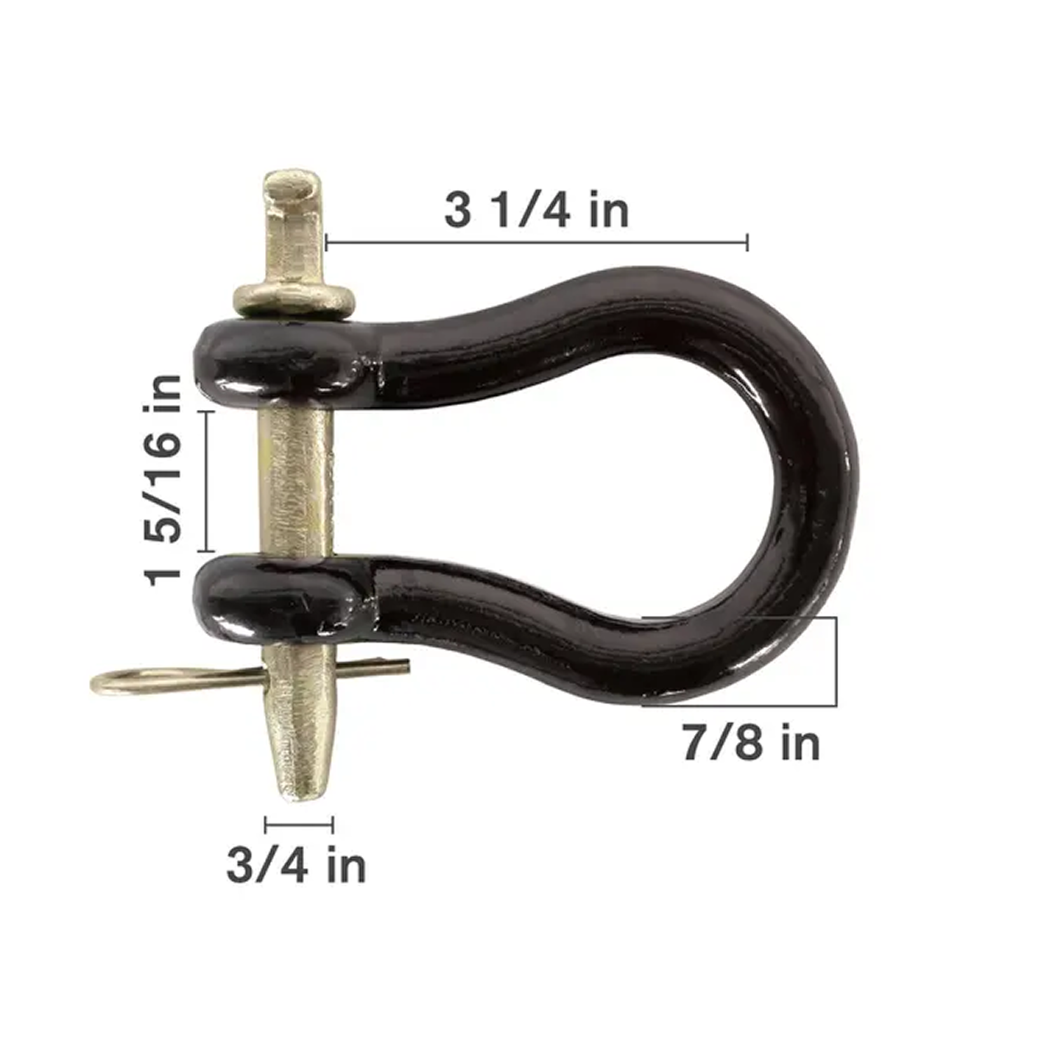 Forged Straight Clevis 7/8" 16000 lb – 64.300.078-zoom-1
