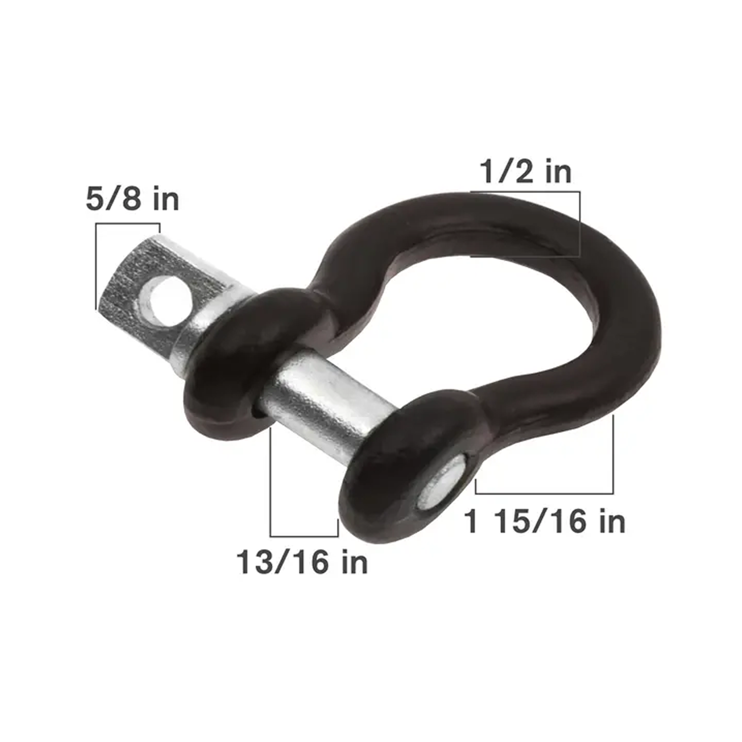 Straight Clevis 1/2" 6500 lb – 64.350.050
