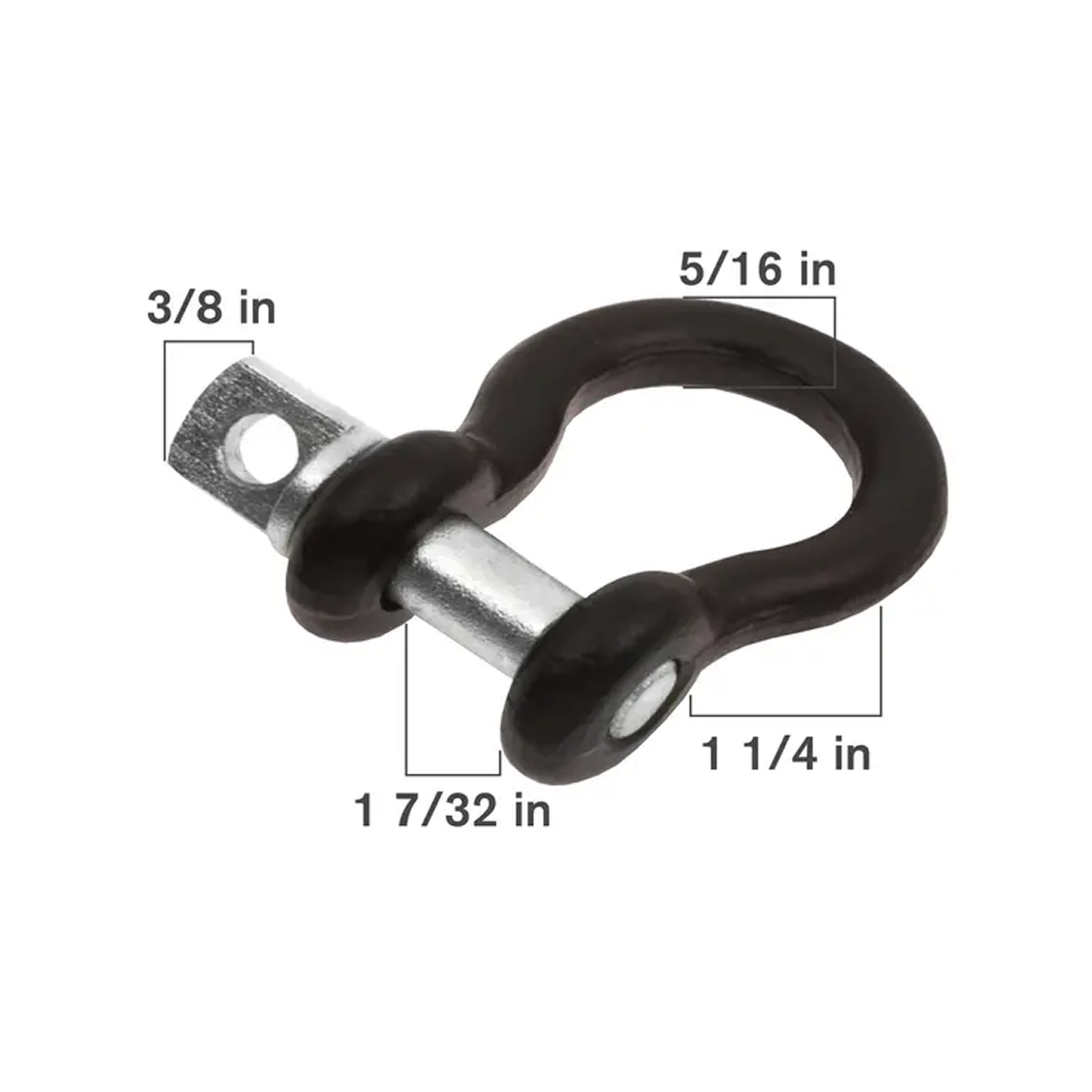 Straight Clevis 5/16" 2000 lb – 64.350.516-1
