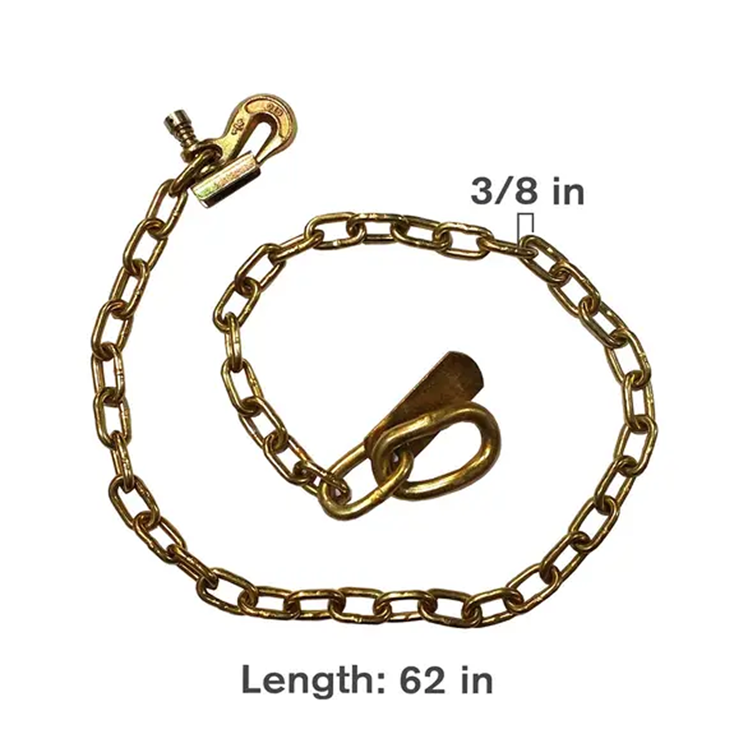 62" x 3/8" G70 Safety Chain