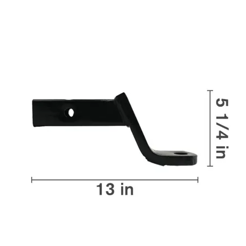 Trailer Ball Mount, 4" Drop-zoom-