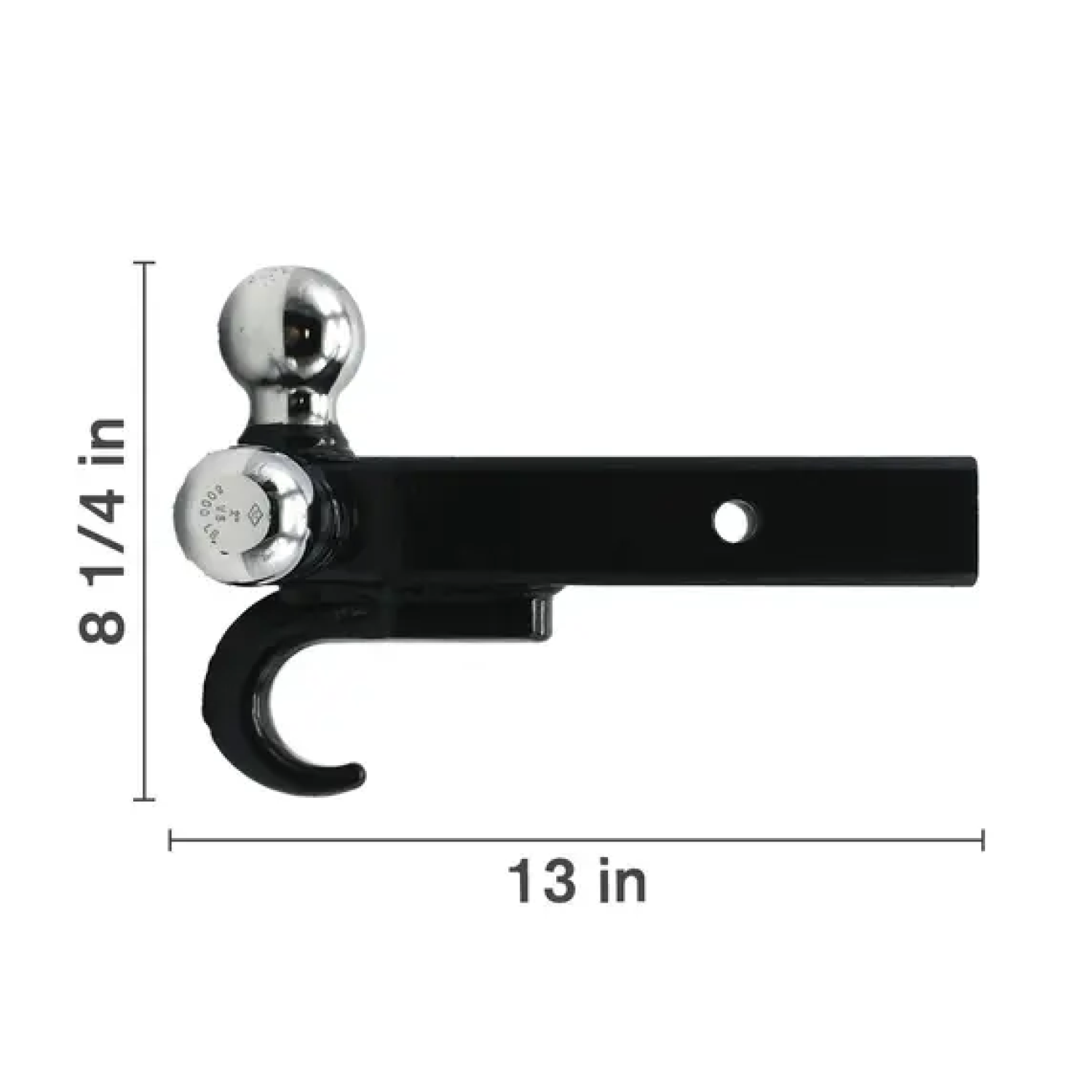 Heavy Duty Chrome Plated Triple Type Mount-zoom-1