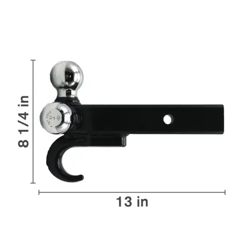 Heavy Duty Chrome Plated Triple Type Mount-zoom-