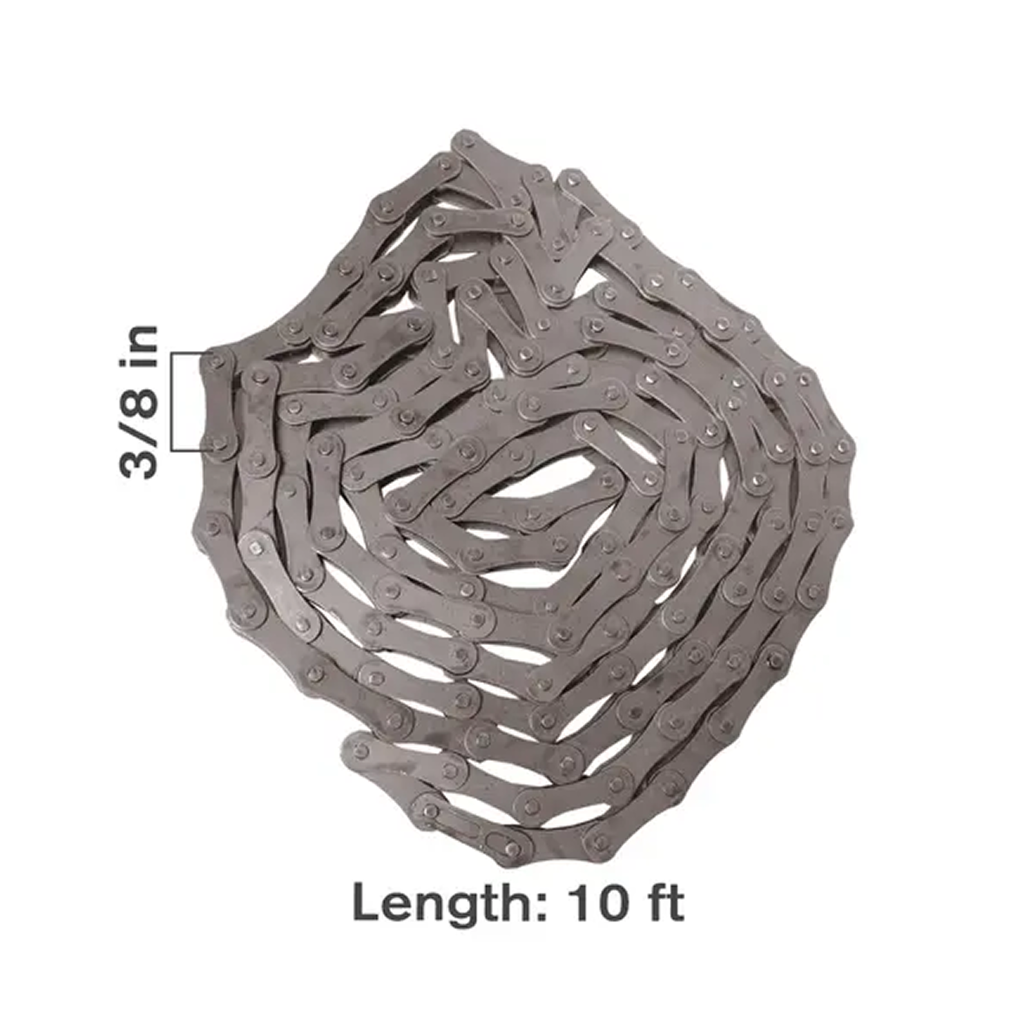 10' x 3/8 Roller Chain, #35-1