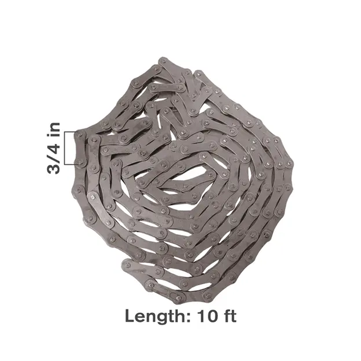 10' x 3/4" Roller Chain, #60-2-zoom-1