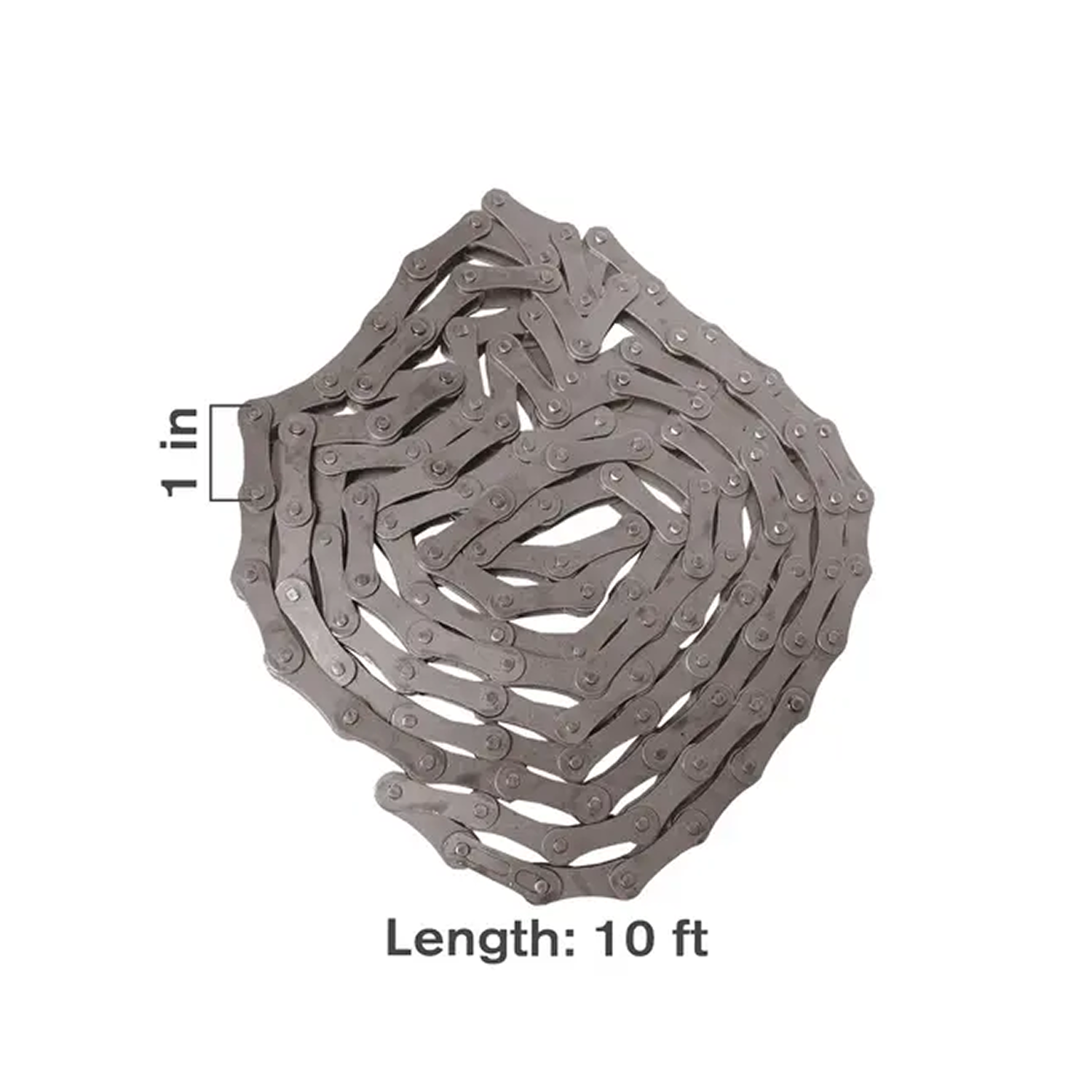 10' x 1" Roller Chain, #80R