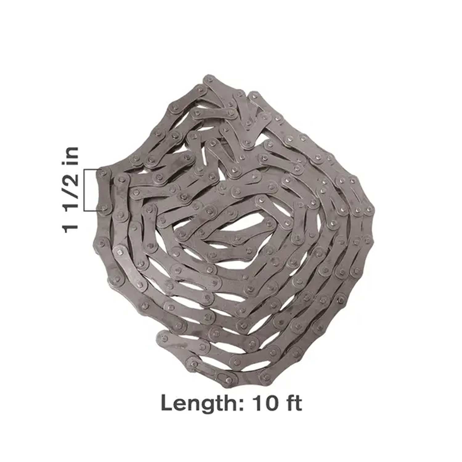 10' x 1-1/2" Roller Chain #A2060-zoom-1
