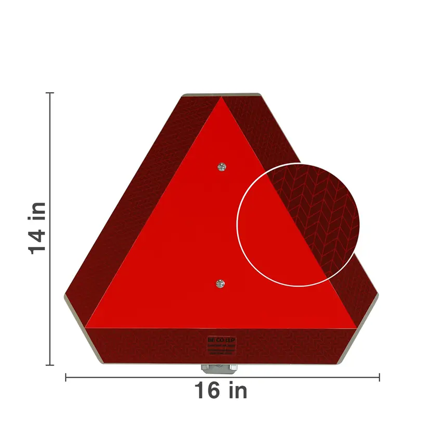 SMV Sign, Aluminum