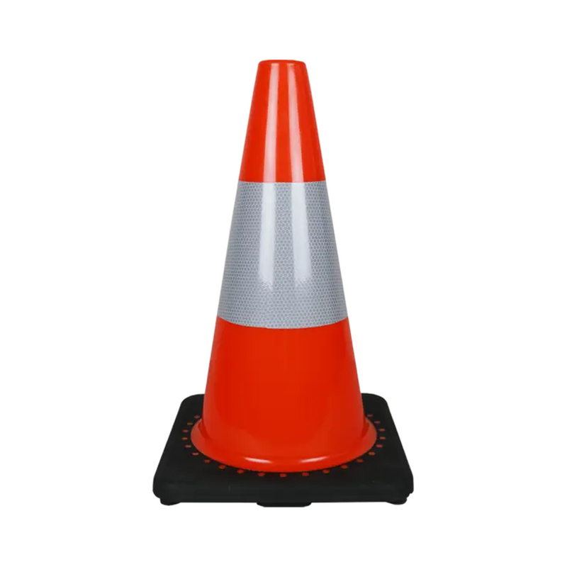 Traffic Pylon, 18" Single Reflective-zoom-