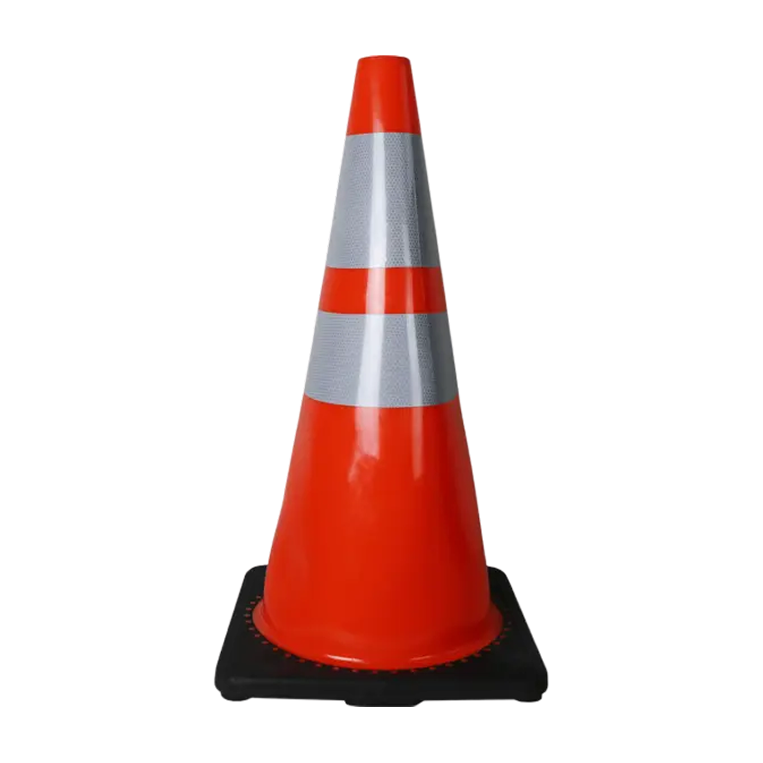 Traffic Pylon, 28" Dual Reflective