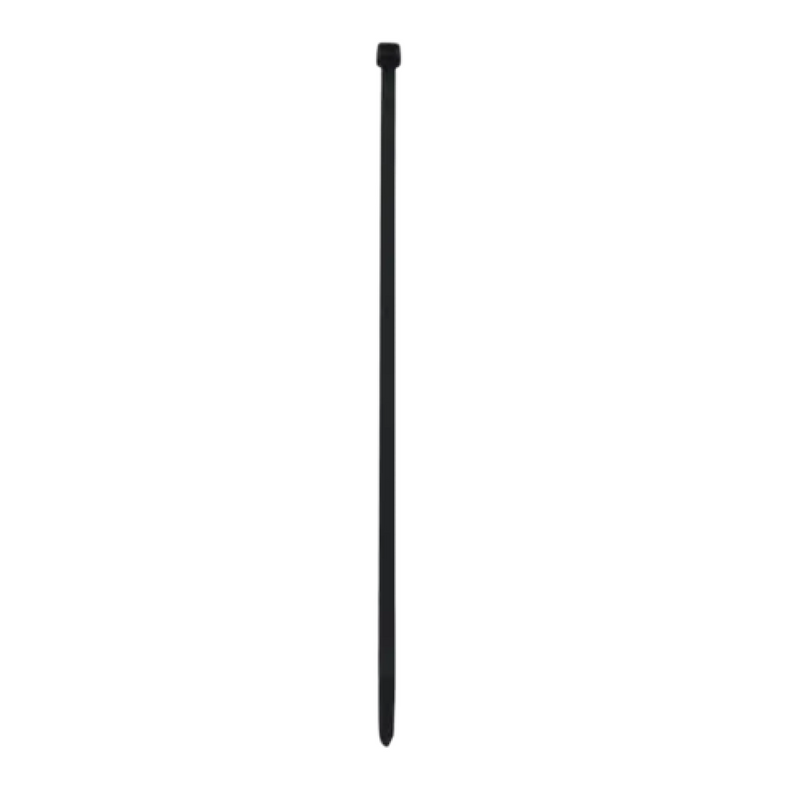 16" Black Cable Tie, 25 Pack-zoom-