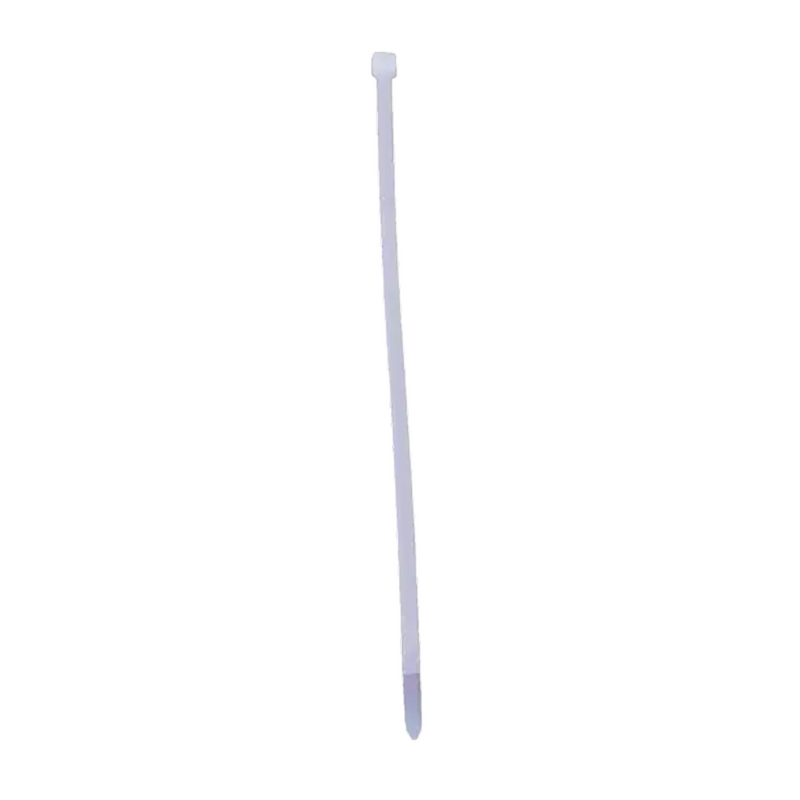 16" White Cable Tie, 25 Pack-zoom-