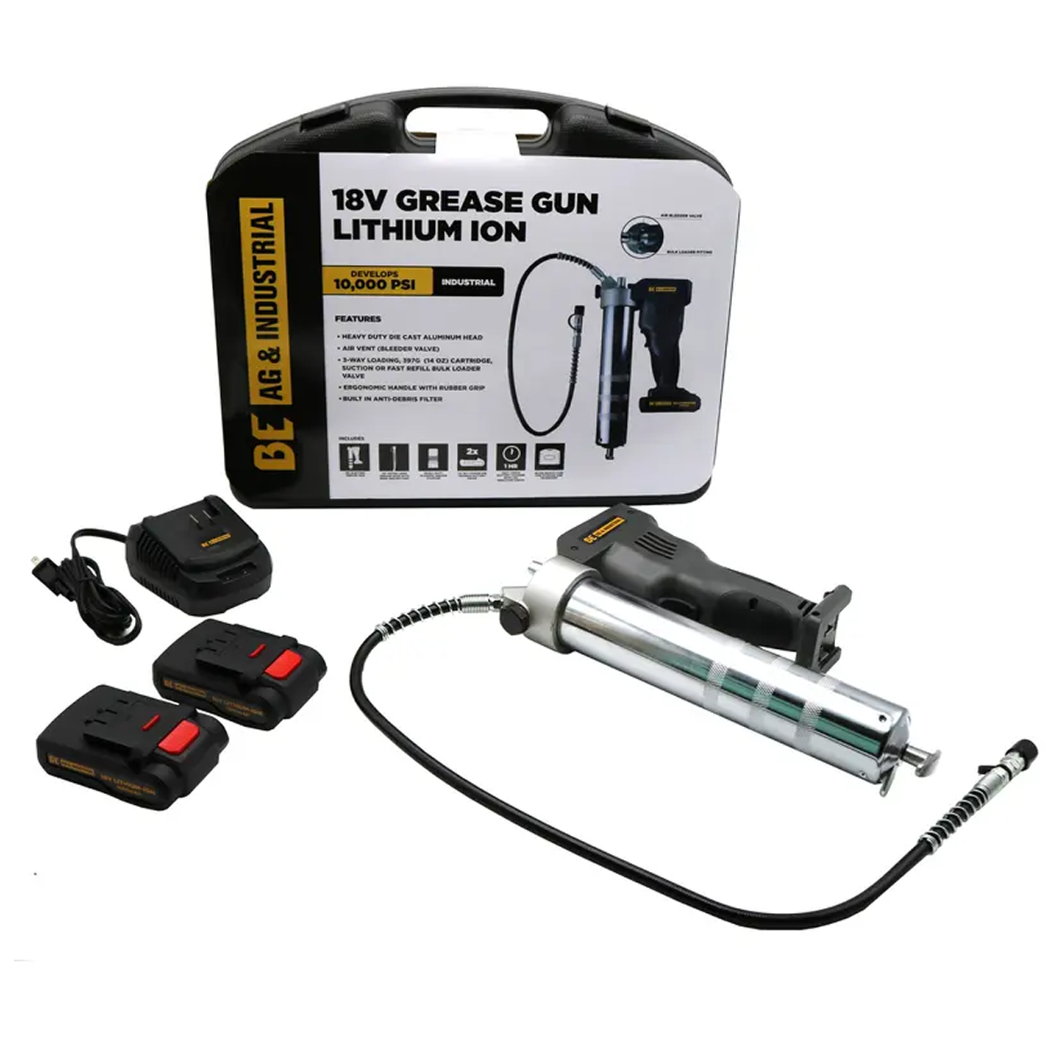 18V Lithium Ion Grease Gun Kit-zoom-3