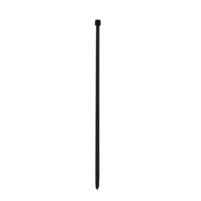18" Black Cable Tie, 25 Pack-zoom-