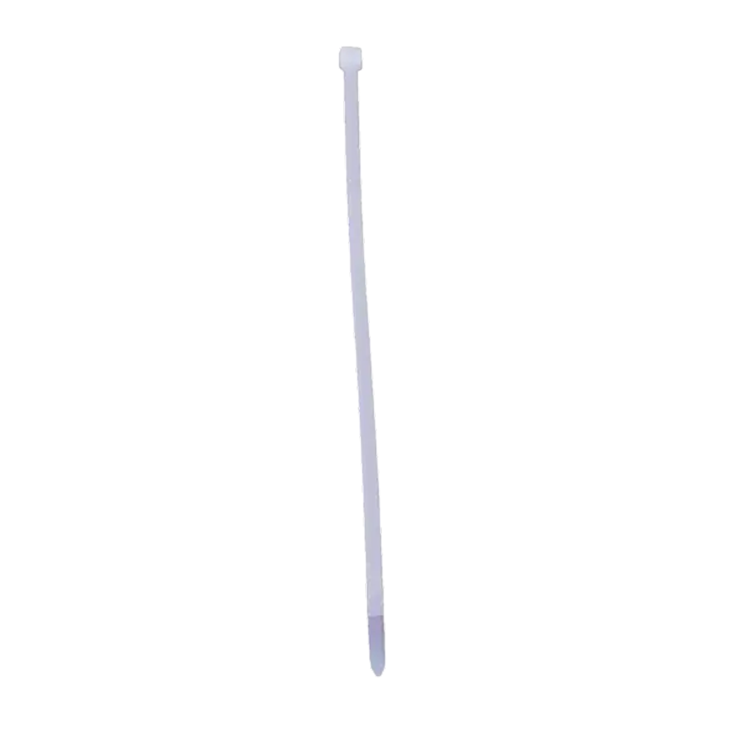 18" White Cable Tie, 25 Pack-1