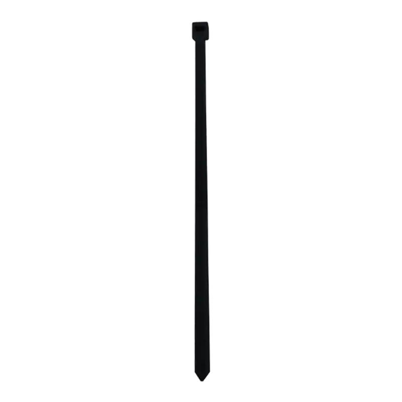 24" Black Cable Tie, 25 Pack-zoom-