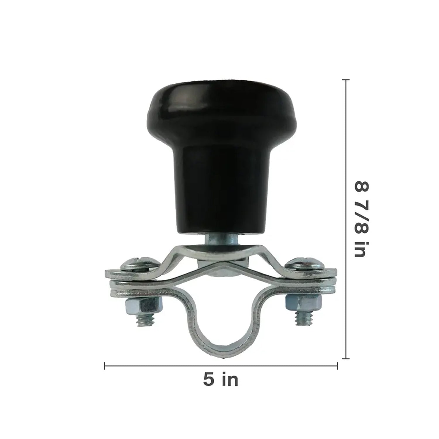Black Steering Wheel Spinner-zoom-1