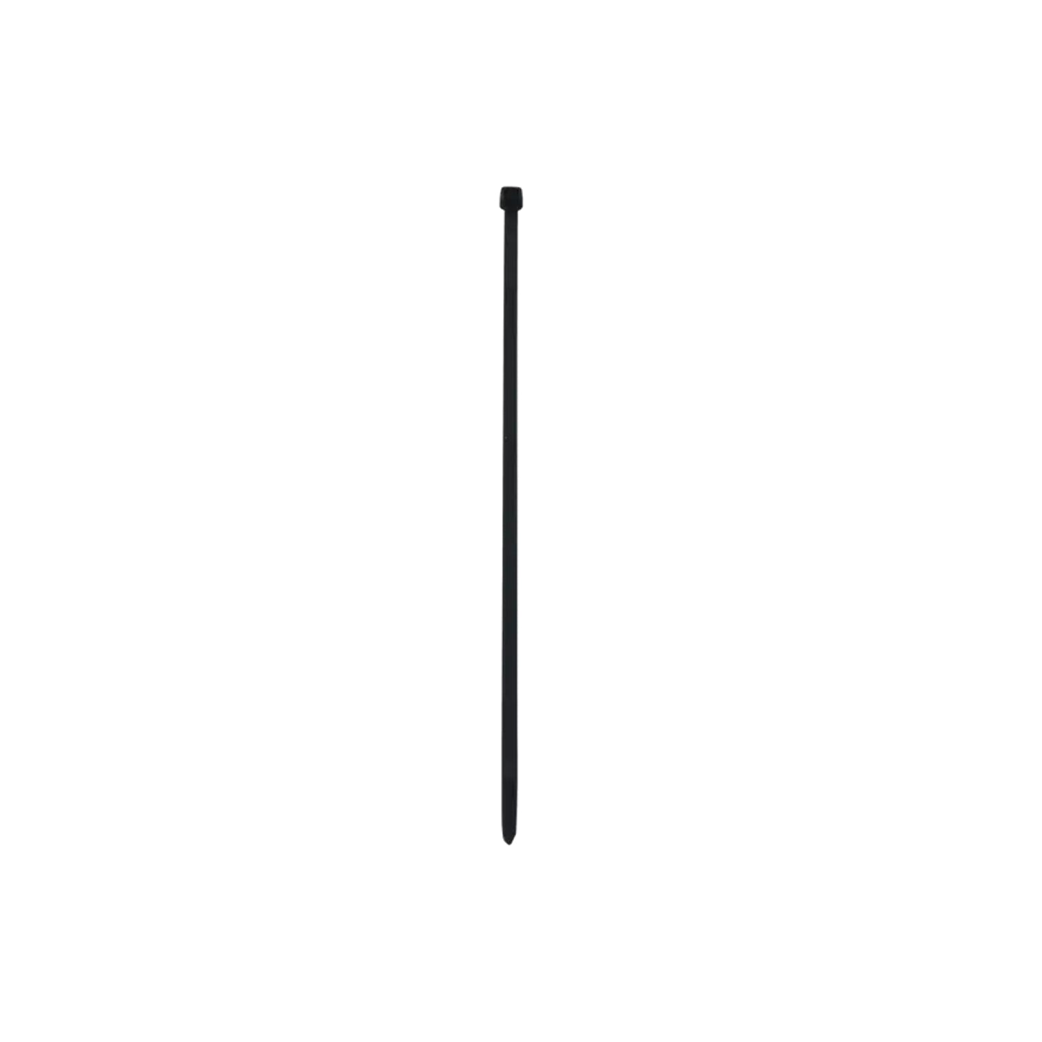 12" Black Cable Tie, 50 lbs, 100 Pack