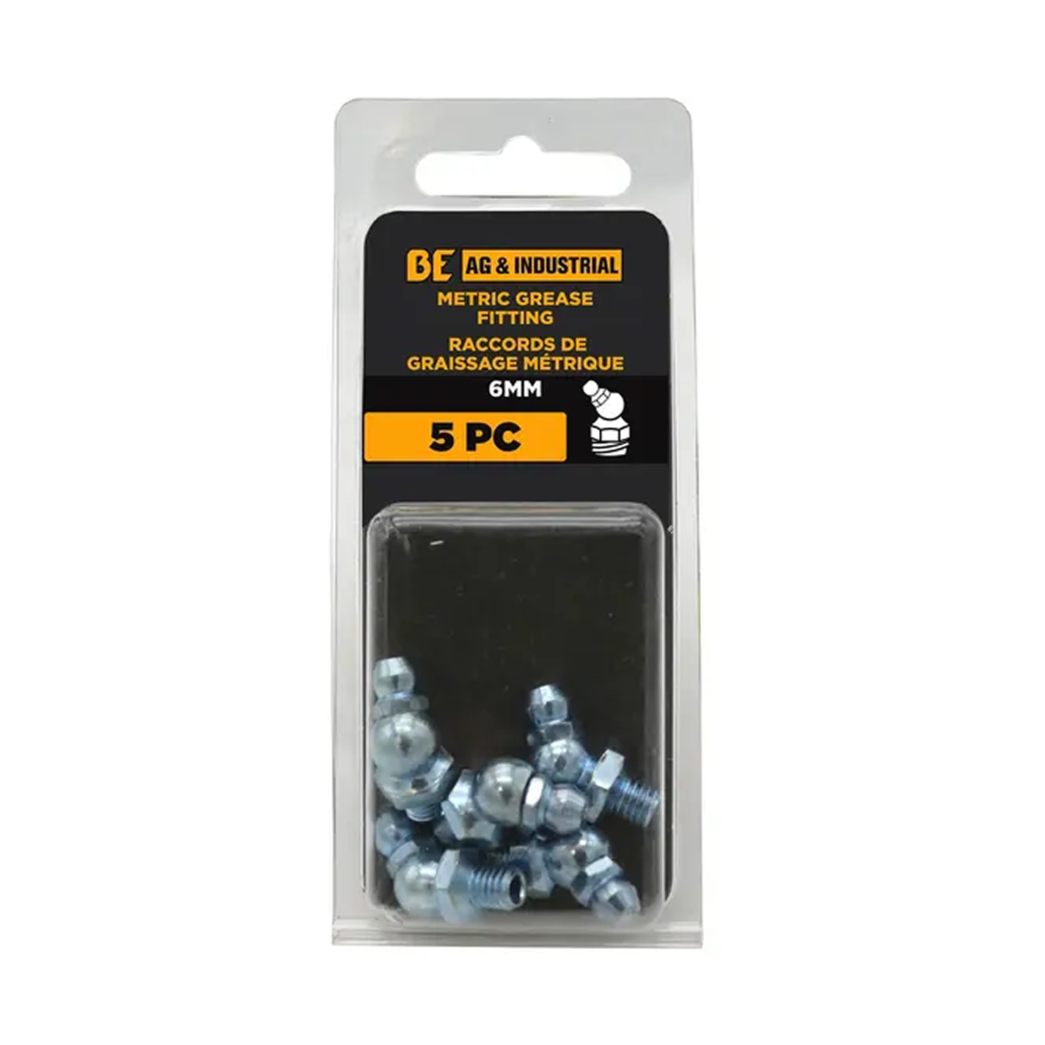 5-Piece 6mm 45° SAE Grease Fittings Kit-1