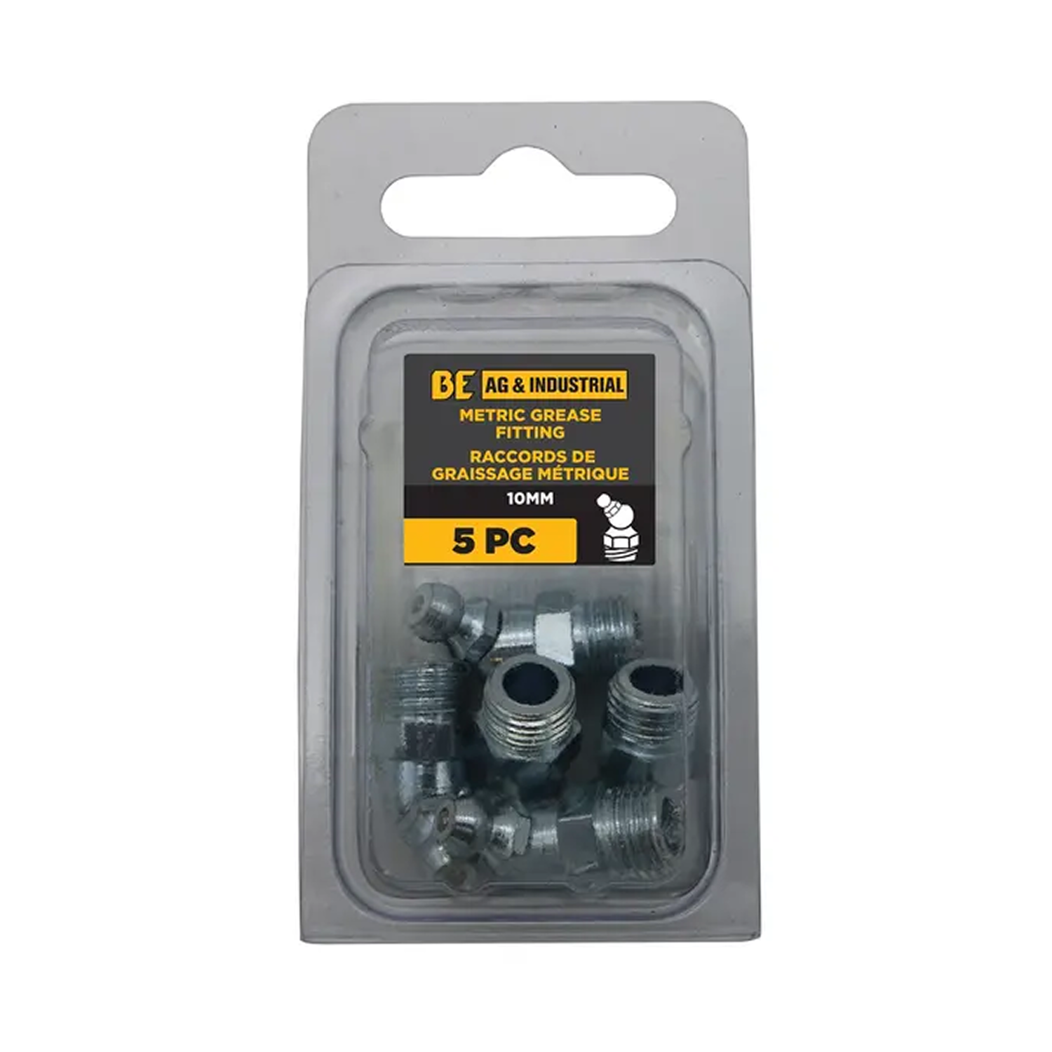 5-Piece 10mm Drive Metric Grease Fitting-zoom-1