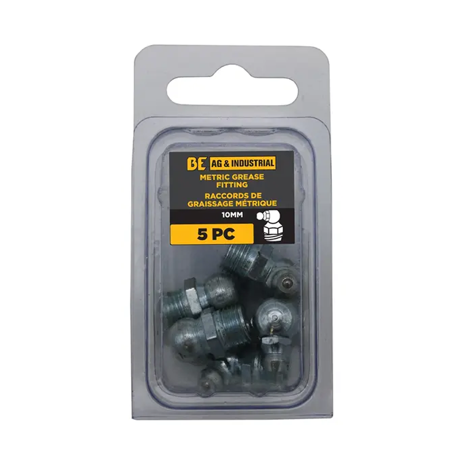 5-Piece Metric Grease Fitting Kit