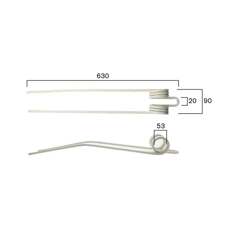 Da Ros Rake Rotary Swath Turner Tines-zoom-
