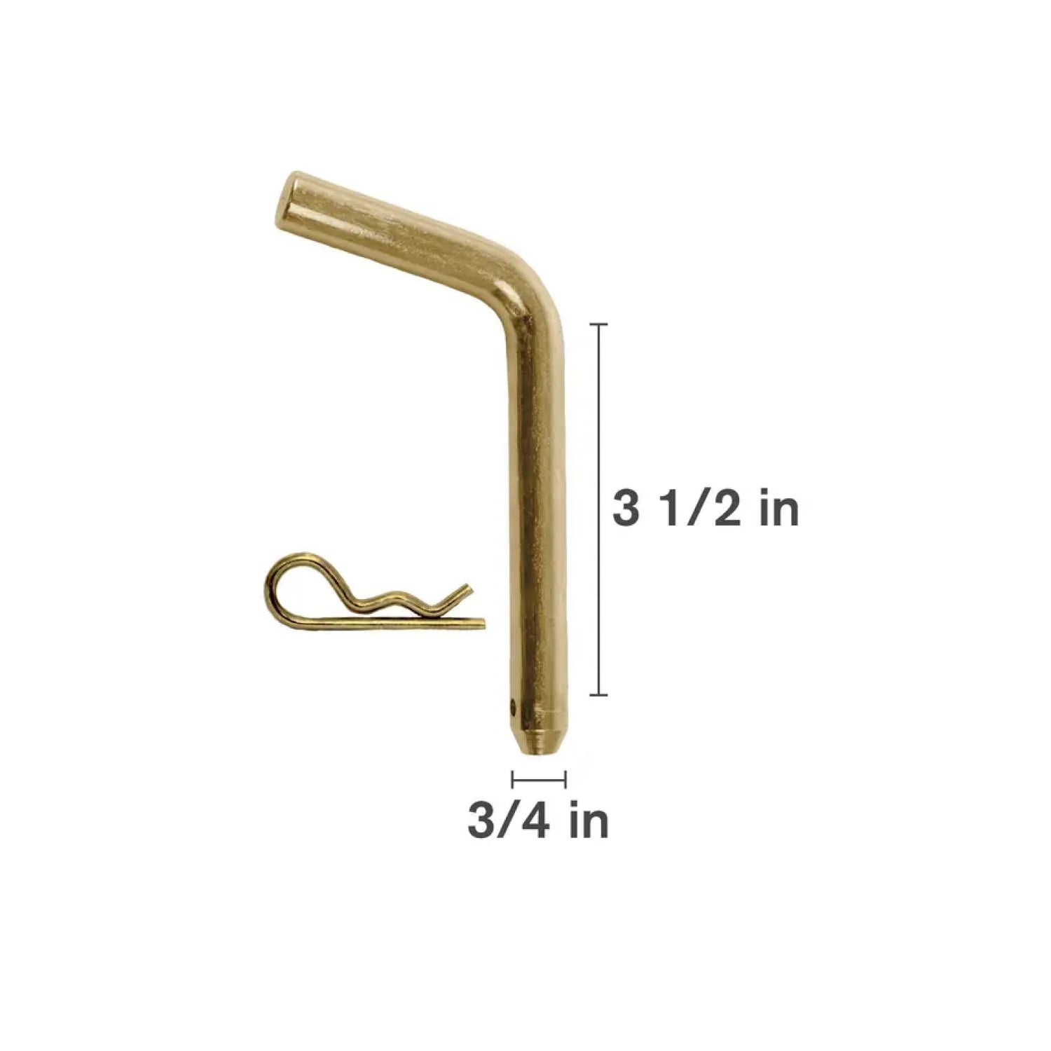 3/4" x 3-1/2" Bent Trailer Pin-zoom-1