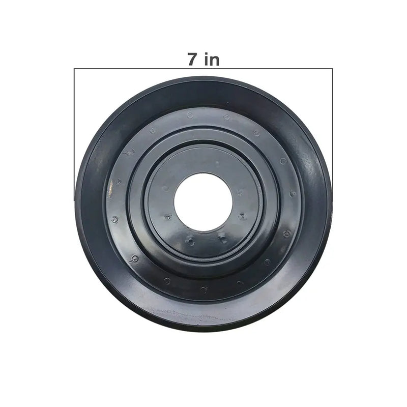 W-Series Hub Pulley, 7"-zoom-