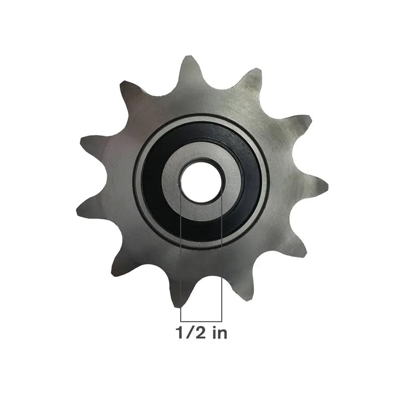 #60 Idler Sprocket, 11T, 1/2" Bore-zoom-