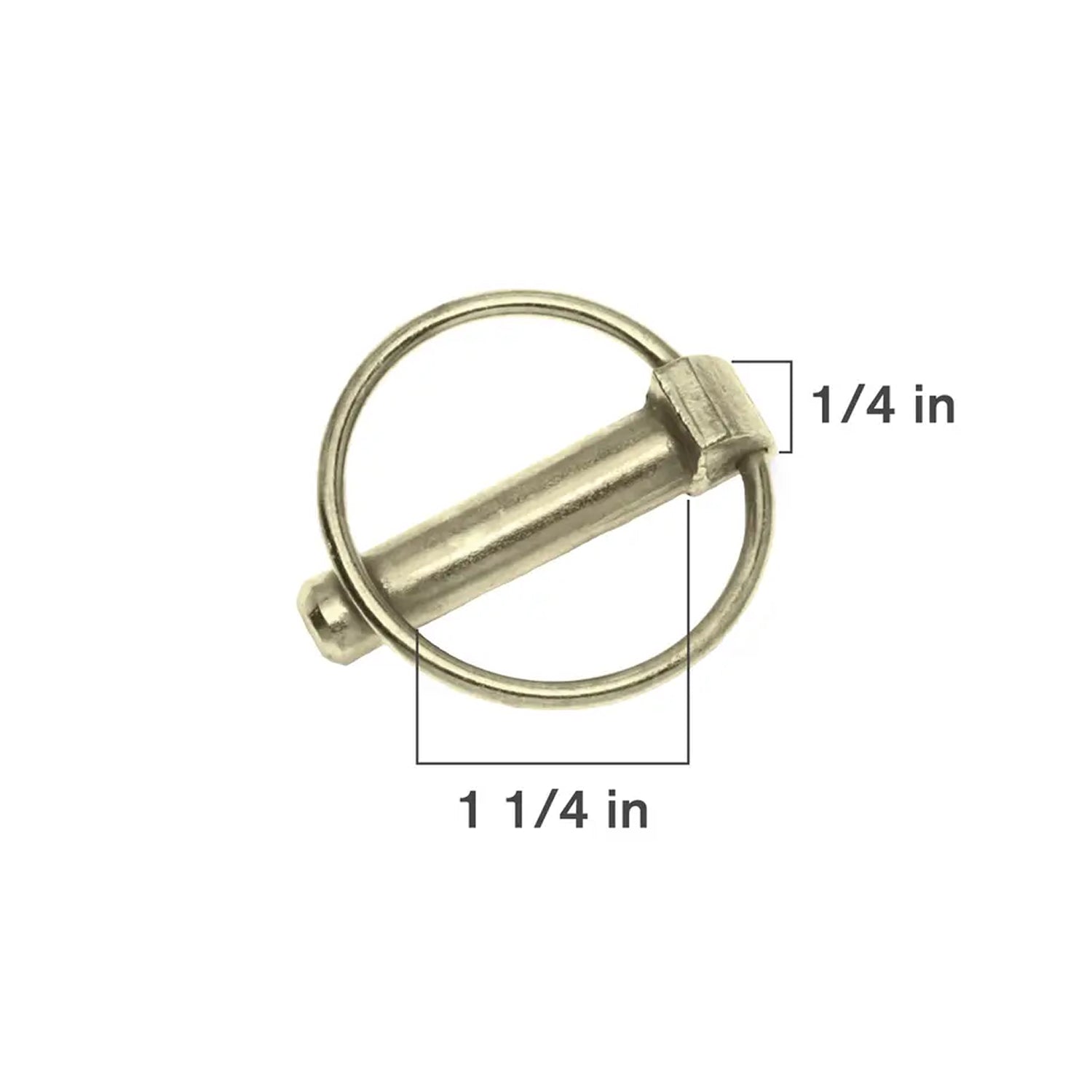 100-Piece 1/4" x 1-1/4" Lynch Pins