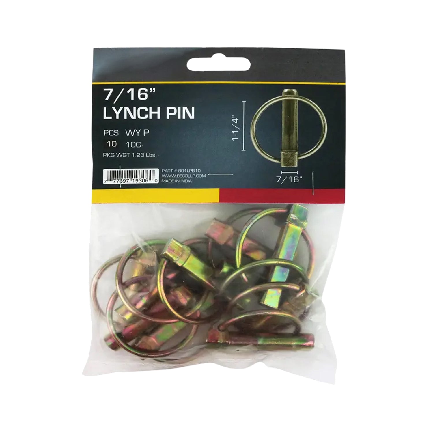 10-Pack 7/16" Lynch Pins-1