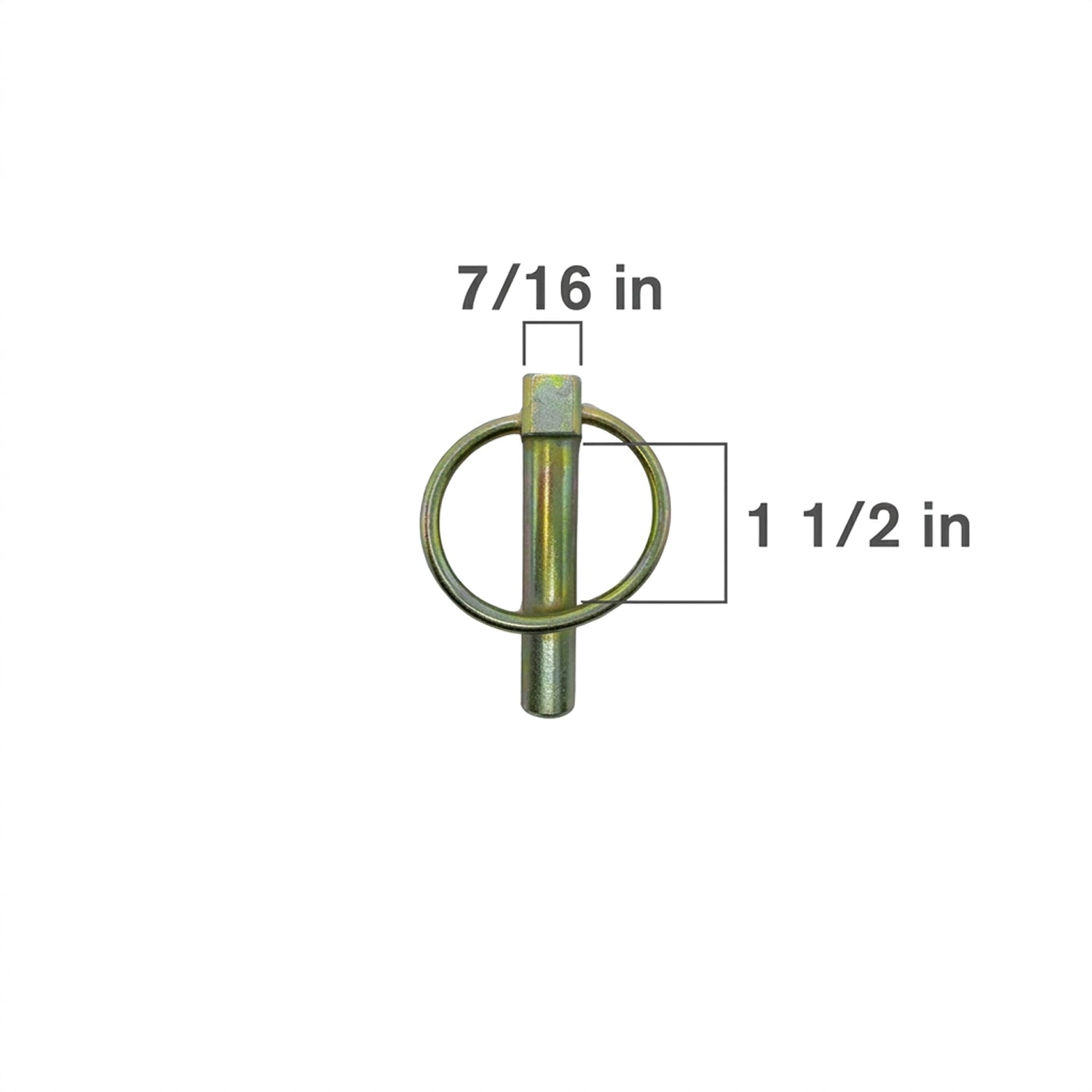 100-Piece 7/16" x 1-1/2" Lynch Pins