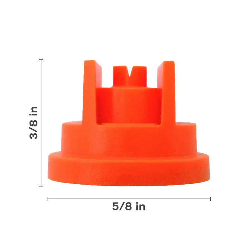 Polyacetal Orange Nozzle, 80°, #1-zoom-