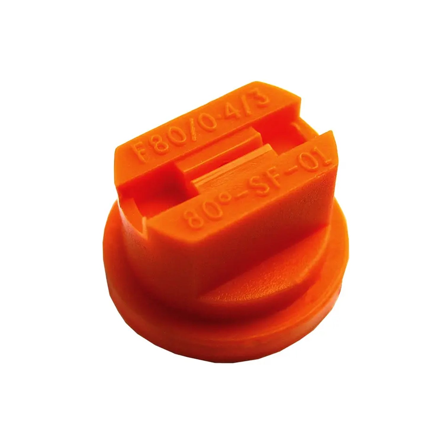 Polyacetal Orange Nozzle, 80°, #1