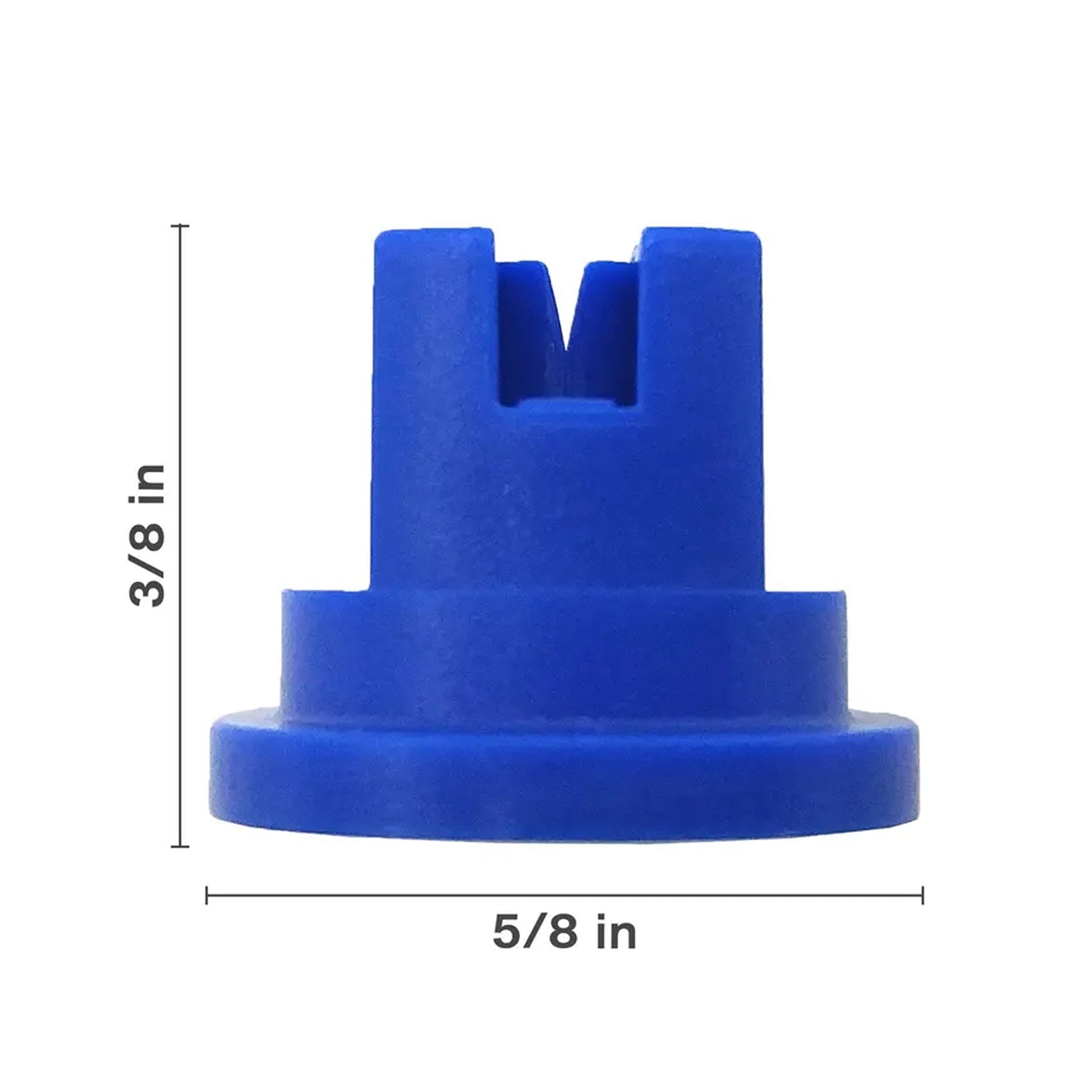Polyacetal Blue Nozzle, 80°, #3-1