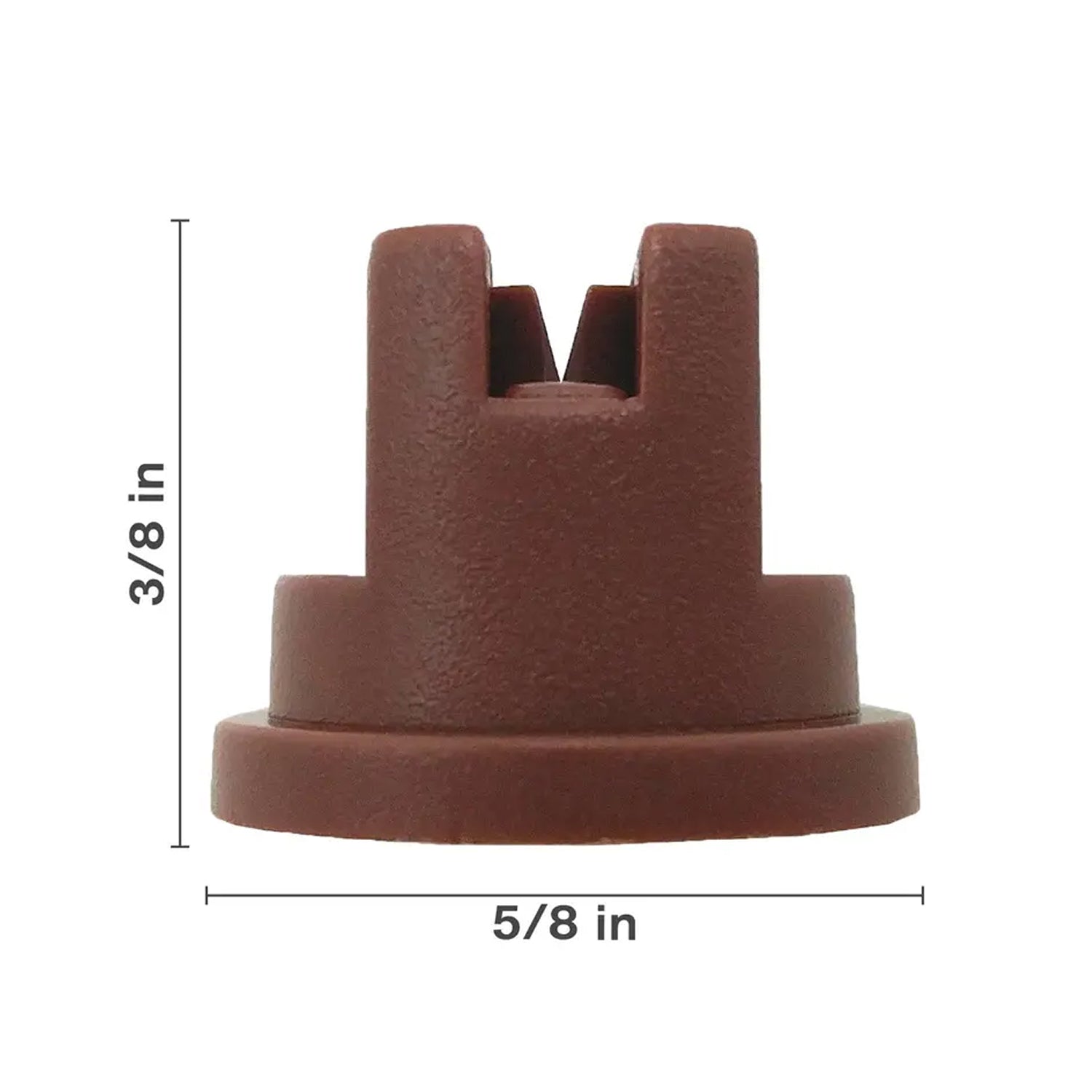 Polyacetal Brown Nozzle, 80°, #5