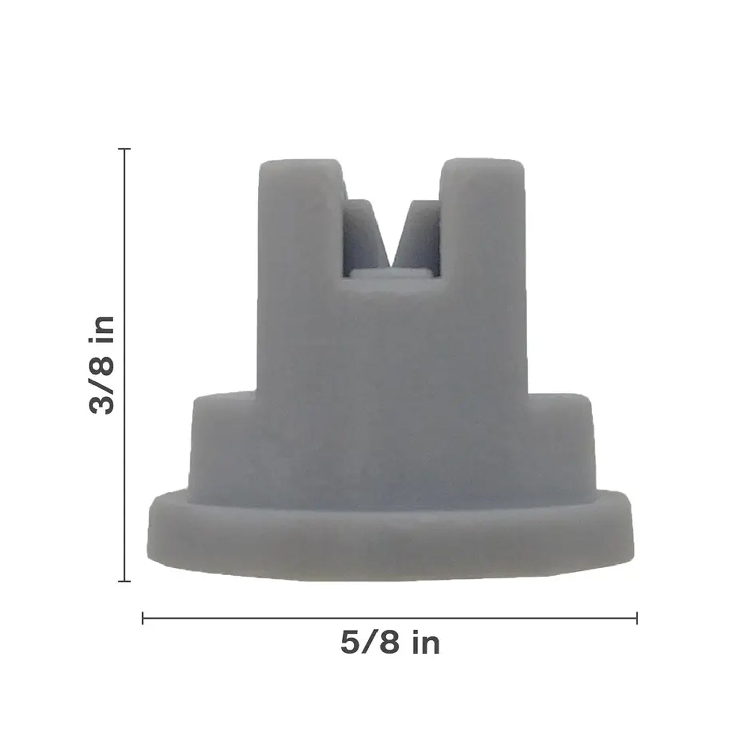 Polyacetal Grey Nozzle, 80°, #6-1