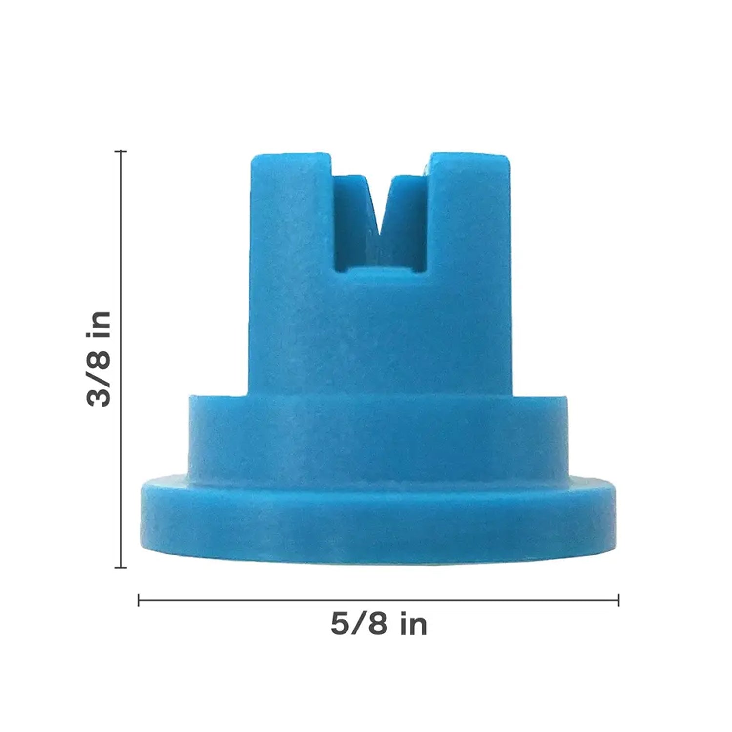 Polyacetal Light Blue Nozzle, 80°, #10-zoom-1
