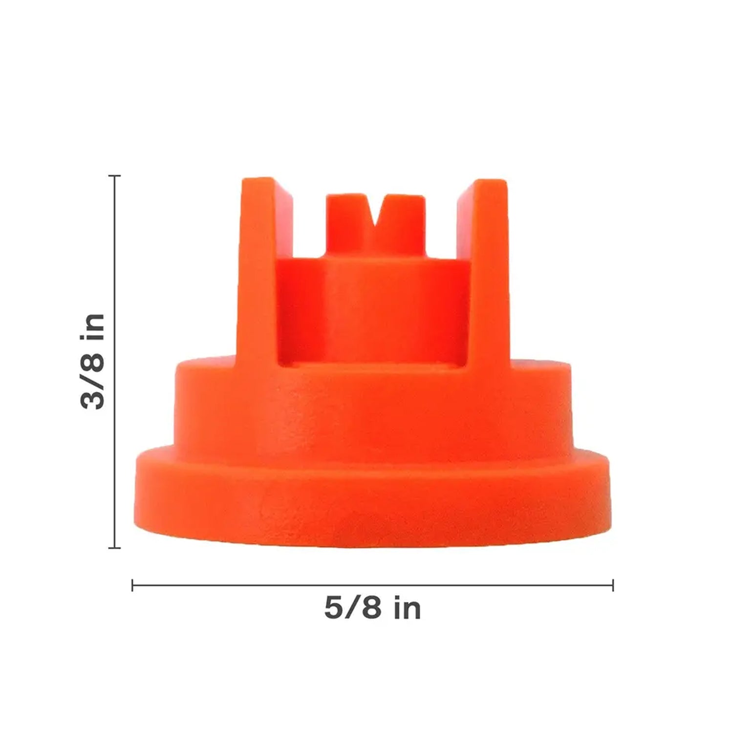Polyacetal Orange Nozzle 110°, #01